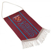 West Ham wimpel 16 x 10 cm